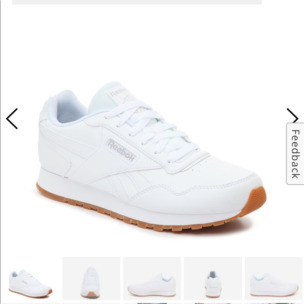 White Reebok Classic